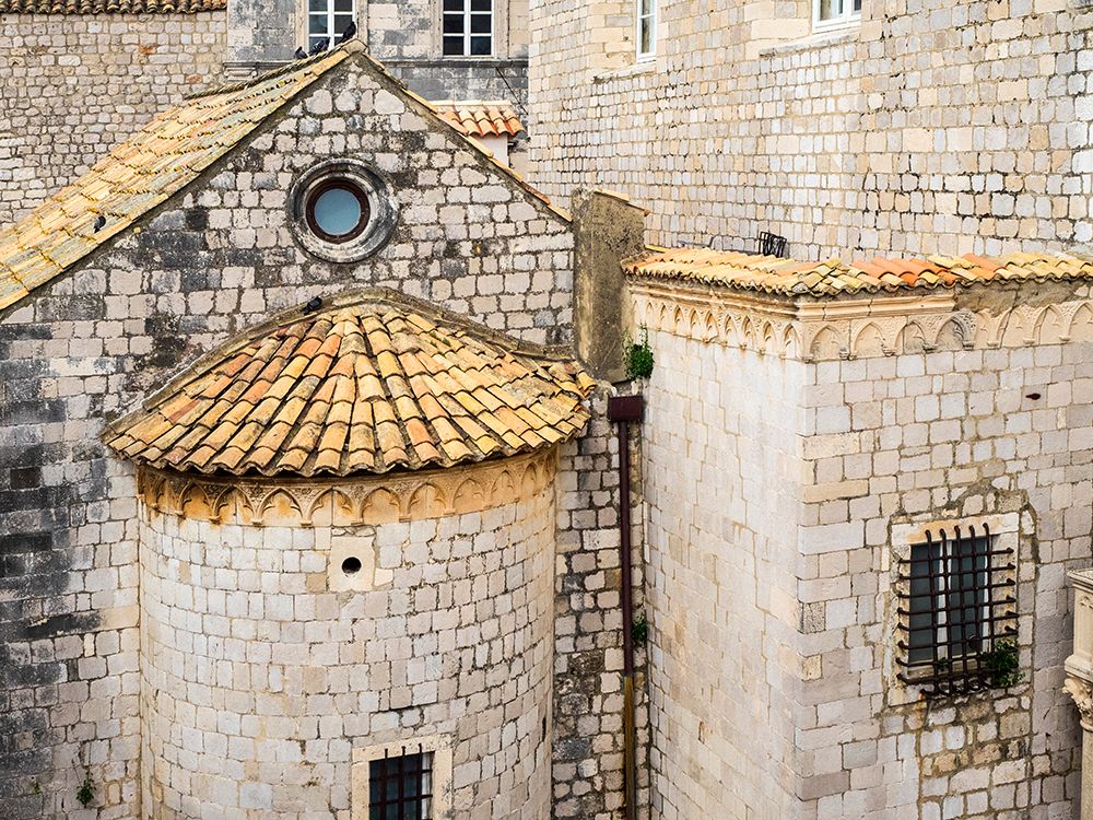 Croatia-Dubrovnik. Dominican Monastery-built in 1315-in old town Dubrovnik.